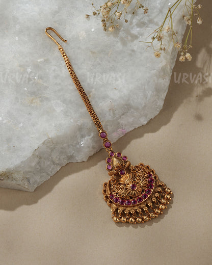 Gold-Toned Floral Chutty CH 172