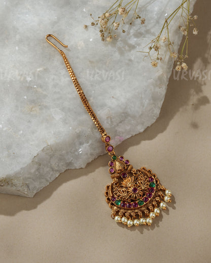 Gold-Toned Floral Chutty CH 172
