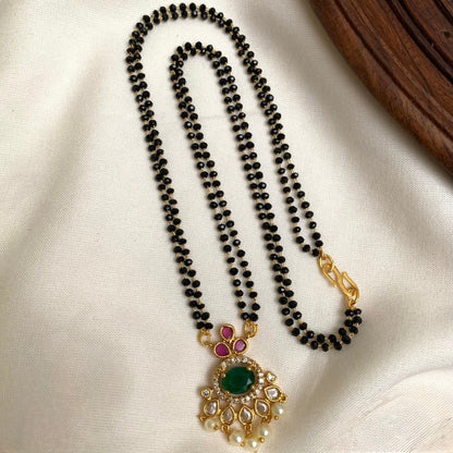 Gold-Toned Mangalsutra Mala Ma 151